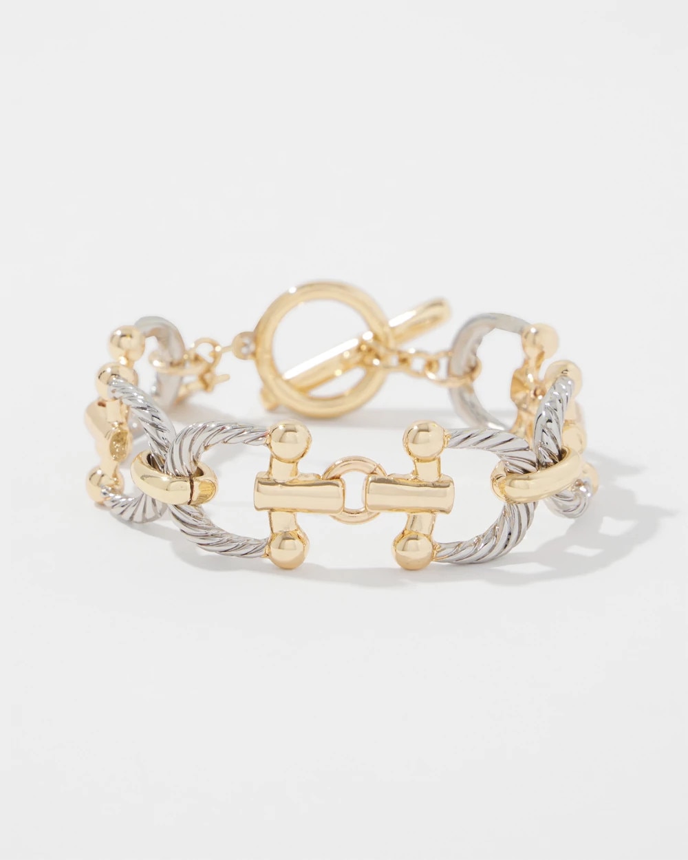 Horsebit Toggle Bracelet | White House Black Market
